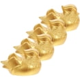 thumbnail image 3 of Hemoton 2 Pairs Mandarin Figures Mandarin Duck Ornaments Lovers 5.00X3.00X3.00CM Golden, 3 of 8
