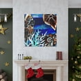 thumbnail image 4 of Coral Reef Scene. - Canvas, 4 of 25