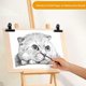 thumbnail image 5 of Paquete de 3 clips de papel de carpeta Bulldog negros grandes/archivo con clip de bisagra de metal Alicates (negro, 63 mm), 5 of 5