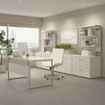 thumbnail image 5 of Hybrid Tall 5 Shelf Bookcase in White - Engineered Wood, 5 of 6