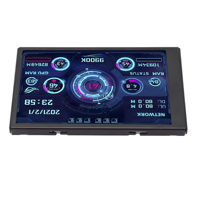 Minipantalla IPS BuyWeek Monitor de datos para PC 3,5 pulgadas con puerto USB