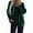 4#Green, variant on Xingpeng Flannel Blazer with Sequin Lapel Women's Jacket Fall Winter Casual Long Sleeve Unique Work Office 2026 Green S