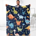 thumbnail image 1 of LHSHID Dinosaur Gifts Blanket for Boys Girls Dino Themed Throw Birthday Christmas Valentine's Day Easter Presents Decor Toys for Kids Men Adults Child Teen Soft Lightweight Blanket, 1 of 6