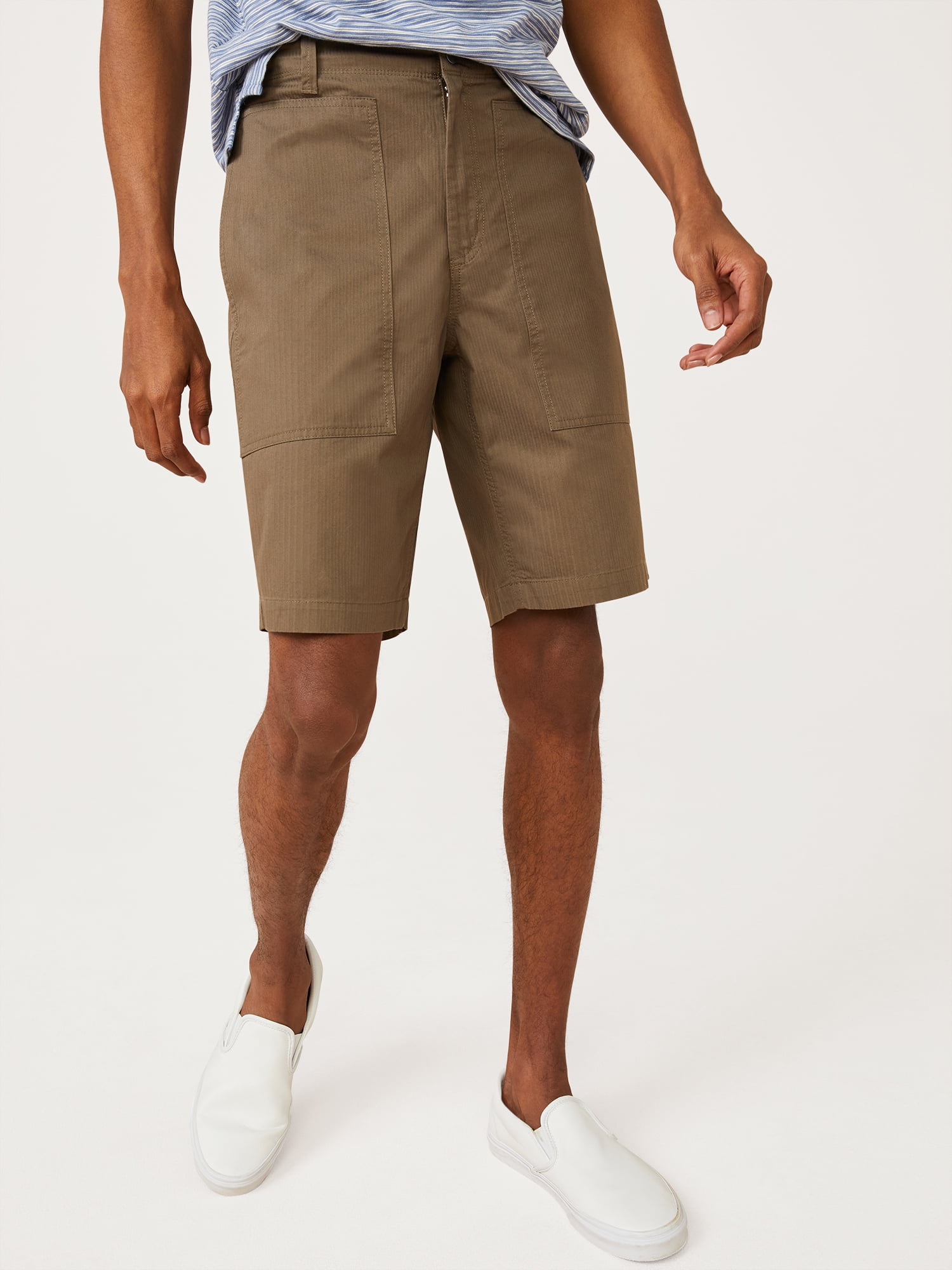 Free Assembly Men's Utility Pocket Shorts - Walmart.com