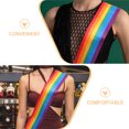 thumbnail image 3 of Rainbow Sash LGBT Sash Rainbow Correa para el hombro Fiesta Sash Accesorio de ropa, 3 of 8