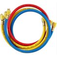 thumbnail image 3 of Refrigerant manifold pressure gauge, air conditioning tools with hose and hook for R12 R22 R404A R134A, 3 of 4