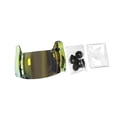thumbnail image 2 of Visor de fútbol americano, visor de casco de rugby, protector de gafas portátil, facial Oro, 2 of 8