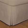 thumbnail image 1 of Fresh Ideas FRE23614MOCH04 14 in. Microfiber Bed Skirts  Mocha - King, 1 of 1