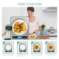 thumbnail image 3 of 20Kg/1g Digital Kitchen Scale USB Powered Balance Multifunction Food Scale for Baking Cooking Household Weigh Electronic Scale ,High Accuracy, 3 of 7