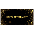 thumbnail image 3 of Black Background Happy Retirement Banner with Golden Star and Sparkle Elements Party Decoration Retirement Party Supplies Photography Props Backdrop Decorations, 3 of 8