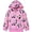 Pink-panda, variant on Toddler Girls Sequin Zip Up Hoodie Sweatshirt with Long Sleeves Christmas Fall Winter Holiday Red, 4T