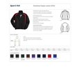 thumbnail image 2 of Sport-Tek Men's Full Zippered Colorblock Raglan Jacket - JST60, 2 of 2