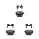 thumbnail image 5 of Tholdsy Auriculares inalámbricos Auriculares internos para juegos compatibles con Bluetooth Auriculares HiFi de baja latencia con estuche de Negro 3piezas, 5 of 6