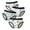 Z1 Blue, variant on Boys Cotton Boxer Briefs Breathable Soft Underwear Multi-Pack for Kids Grey 8-9 Years