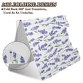thumbnail image 2 of FORMRS A4 Clipboard Folder with Pen Holder Horizontal Foldable School Office Binder, Watercolor Lavender Pattern, 2 of 9