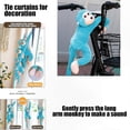 thumbnail image 4 of Long-Arm Monkey Plush Toy for Kids Gifts Home Decor Family Friendship Ornament Soft Stuffed Animal 70cm Kid-Friendly Playtime Fun, 4 of 5