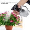 thumbnail image 2 of Garden Sprayer, 304 Stainless Steel Multi-Functional Pump Pressure Watering Pot Private Flower Water Can, 2 of 7