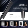 thumbnail image 2 of EMART Handheld RGB Light Tube, Portable LED Photography Fill Light, 2500- 9000K Dimmable 13 Lighting Effectswith Barn Door for Studio Shooting, 2 of 7