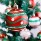thumbnail image 5 of 6 adornos de bolas de Navidad con colgante de árbol de Navidad pintado, regalos de Año Nuevo para la decoración de la fiesta de Navidad 2024, 5 of 5