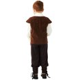 thumbnail image 4 of Vedolay Boys Winter Outfits Toddler Boy's Print Raglan Long Sleeve Top and Pants 2 Piece Fall Outfit,Brown 2-4 Years, 4 of 5