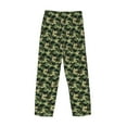 thumbnail image 5 of Goofa Camouflage Dinosaur Printed Soft Pajama Pants for Men, Wide Leg Comfy Casual Lounge Yoga Pants-Medium, 5 of 9
