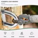 thumbnail image 3 of Durable Wall and Ceiling Hooks with Screws for Hanging - 60mm Pad Eye Plate U-Hooks, Pack of 2, 3 of 5