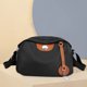thumbnail image 5 of Bolso de hombro compuesto, almohada de nailon transpirable, bandolera, viaje de compras para mujer (negro), 5 of 8