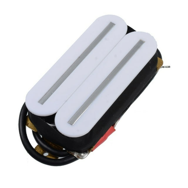 Pastilla de Puente de Doble Riel Wosthever Accesorios para Instrumentos Musicales Blanco