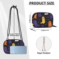 thumbnail image 4 of FORMRS Mini Crossbody Bag for Women Adjustable Rope Shoulder Casual Phone Purse, Halloween Colorful Ghosts, 4 of 7
