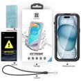 thumbnail image 4 of iPhone 15 Waterproof Heavy Duty MagSafe Magnetic Rugged Cover Case,iPhone 15 Pro, 4 of 7
