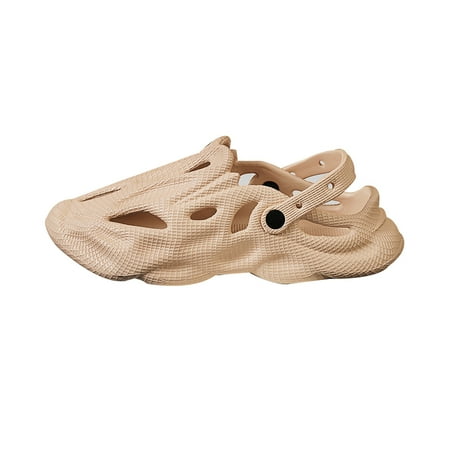 

Gardener Platform Clogs Slippers for Men Comfortable Slip On Slides Shoes Beach Sandals Slippers for Men Garden Shoes(SIZE 5)