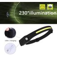 thumbnail image 4 of Phare LED, Phare Rechargeable USB, Détection Toutes Vues 230°, 4 of 5