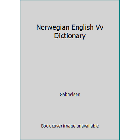 Norwegian English Vv Dictionary, Used [Paperback]