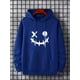 thumbnail image 3 of Sudadera Con Capucha Gráfica Para Hombre Con Sonrisa De Graffiti Y Colores Surtidos, Sudadera Con Capucha De Manga Larga Con Cordón Ligeramente Elástica Y Casual, Ropa De Hombre, 3 of 4