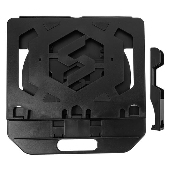 WASHWEPE Laptop Stand Black 1Pcs 11x10.9x6.5in