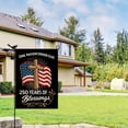 thumbnail image 2 of BSJJY American 250th Anniversary Small Garden Flag 12x18 Inches, Double-Sided USA Bicentennial Patriotic Pattern Yard Sign for Home Farmhouse Outdoor Lawn Decor (F), 2 of 6