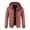 Red, variant on Men's Long Sleeve Anorak Jacket Mid-Length Coat Solid Color Loose Warm Thickened Down Jacket Large Coat Pocket Down Jacket Coat
