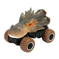 thumbnail image 2 of ​Dinosaur RC Car Toy - 4-Channel Remote Control w/ 2.4GHz, Shockproof Wheels, Simulated Dino Design - Ages 3+ Gift Gray, 2 of 7