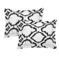 thumbnail image 6 of Chic Home Asya 8-Piece Reversible Geometric Duvet Cover Set, Queen, Black, 6 of 6