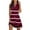 Wine, variant on GERsome Women's Casual Swing Simple T-Shirt Loose Dress