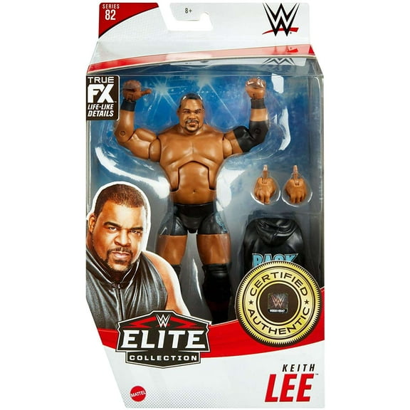 WWE Wrestling Series 82 Keith Lee Action Figure (Black Gear)