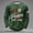 Green, variant on 250 Anniversary USA Sweatshirt Men American Flag Sweatshirt Long Sleeve Waffle 250th Anniversary Shirt