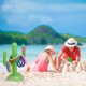 thumbnail image 2 of 1 juego de juguetes inflables de cactus para playa, juguetes de verano, anillos, juegos de bucle, suministros, 2 of 5