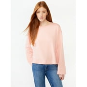 Free Assembly Women's Square Tee with Long Sleeves