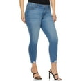 thumbnail image 4 of Sofia Jeans Women's Plus Size Rosa Curvy Ripped Hem High-Waist Ankle Jeans, 4 of 7