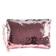 thumbnail image 5 of Mujeres Bolso de muñeca elegante Bolso de embrague con muñeca brillante Bolsa de fiesta de mano de lentejuelas (rosa), 5 of 9