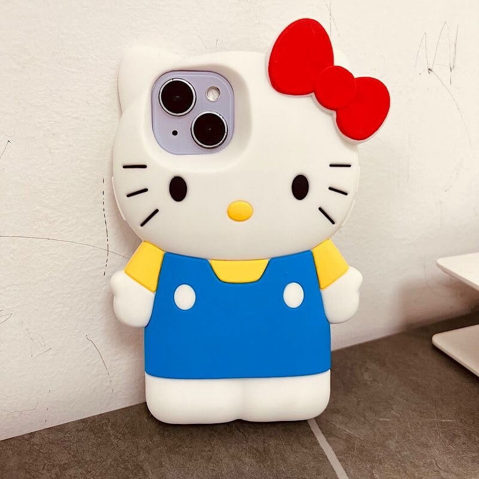 Funda De Lujo Intermitente 3D Hello Kitty iPhone 14 Pro Max 14