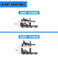 thumbnail image 4 of Modular 2 IN 1 Adjustable Full-size Pickup Roll bar Overland Bed Rack For Chevrolet S-10/GMC Sonoma/Chevy Colorado/GMC Canyon/Ford Ranger/Jeep/Toyota Tacoma Tundra/Nissan Frontier Titan, 4 of 11