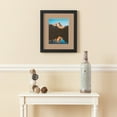 thumbnail image 3 of ArtToFrames 12x24 Matted Picture Frame with 8x20 Single Mat Photo Opening Framed in 1.25 Satin Black and 2 Desert Sand Mat (FWM-3926-12x24), 3 of 6