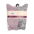 thumbnail image 5 of MUK LUKS Women's Fluffy Dream Crew Socks, 6-Pack, One Size, 5 of 5